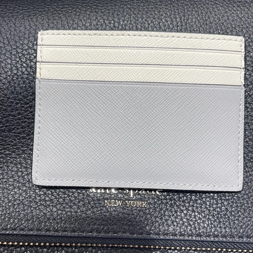 Kate Spade Madison Small Slim Card Holder
Platinum Grey Multi
NWT - Picture 5 of 16